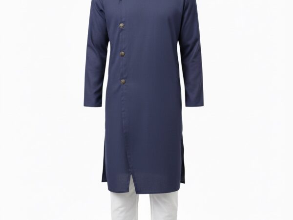 Kurta with side buttons