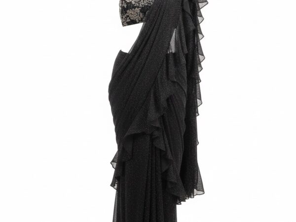Black sky saree