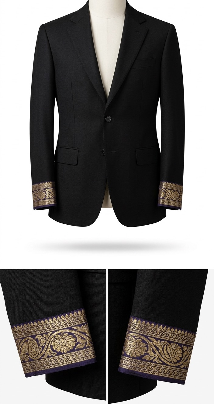 Black heritage blazer