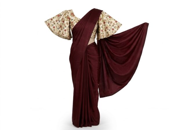 Crisom butterfly saree