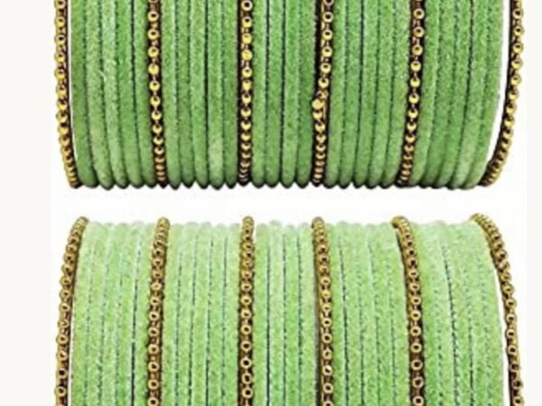Light green bangles
