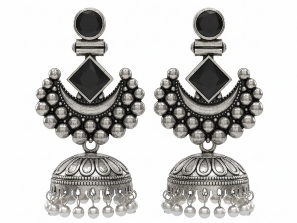 Black jhumka